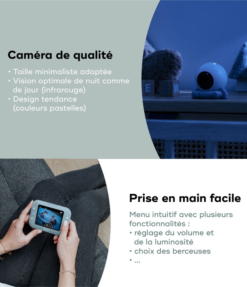 babyphone double camera