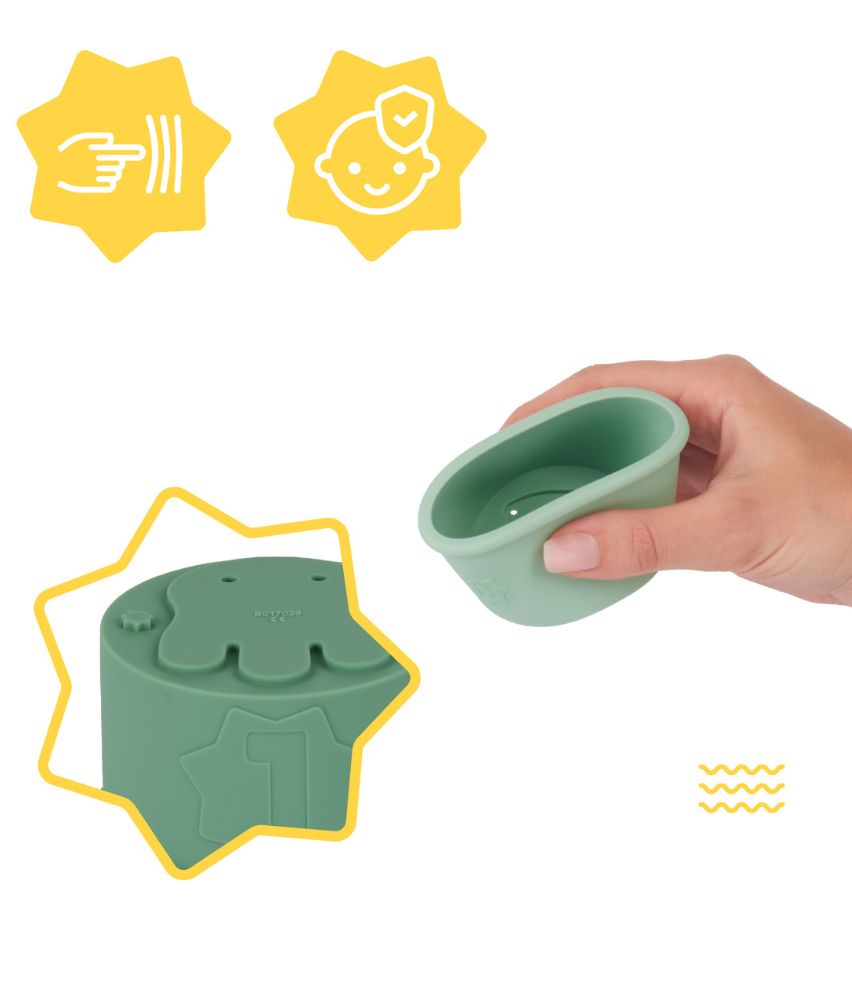 Jouets de bain empilables