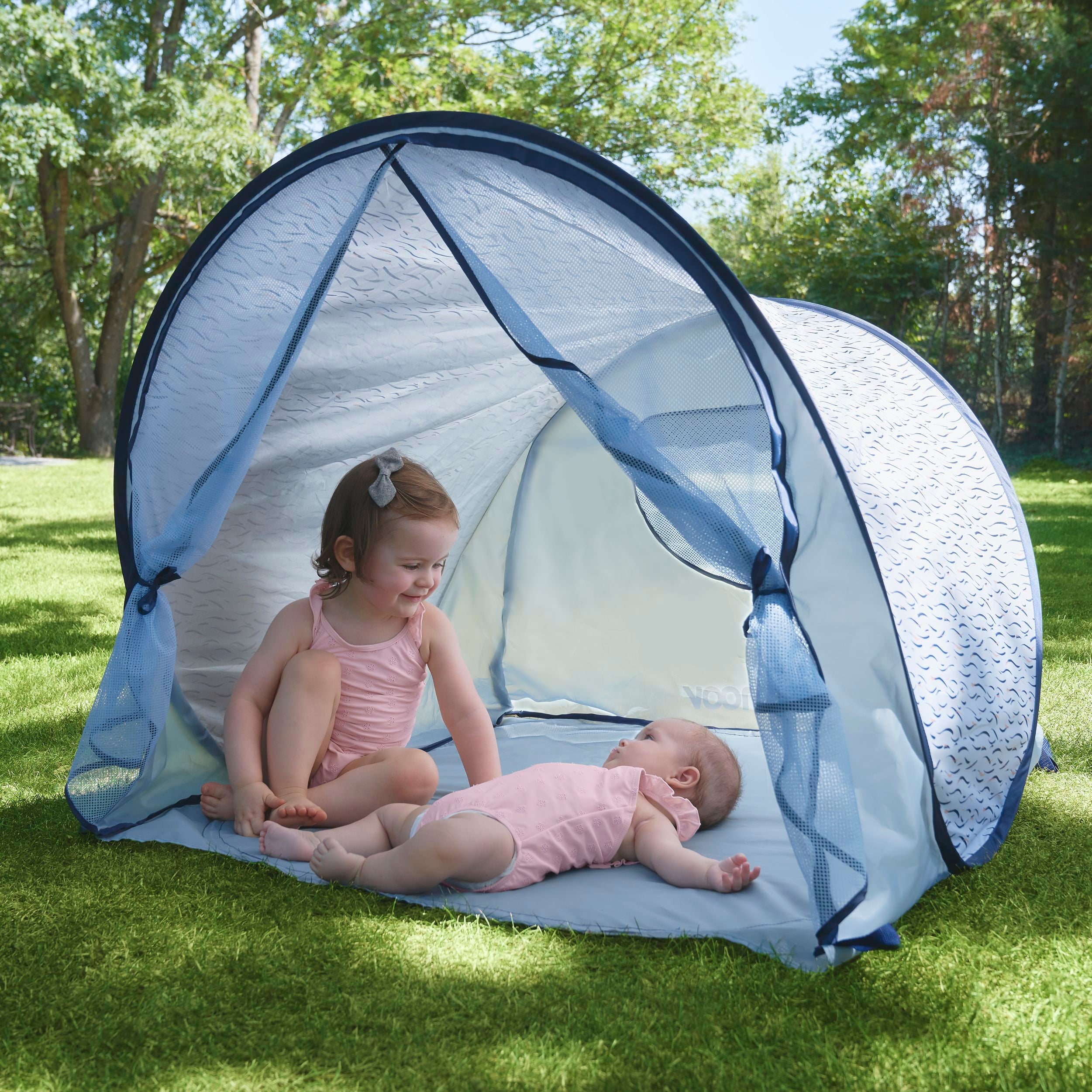 Sardines pour Tente Anti-UV bébé - Marinière