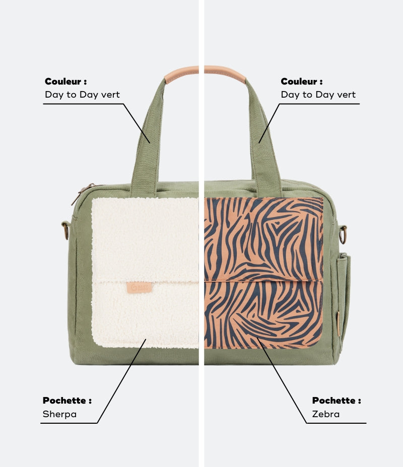 Sac à langer Day to Day personnalisable