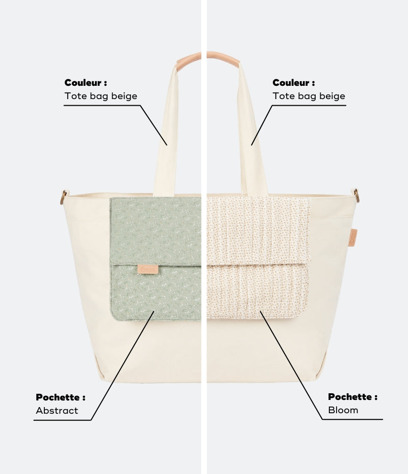 Sac à langer Tote bag personnalisable