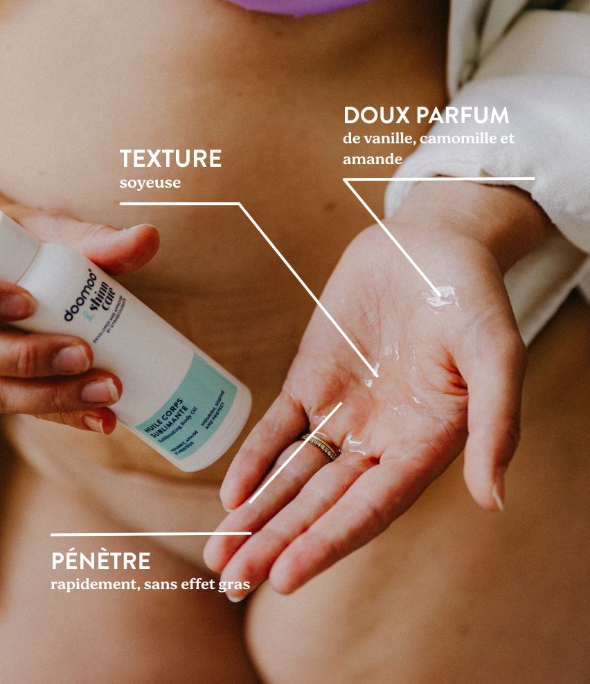 huile vergeture femme