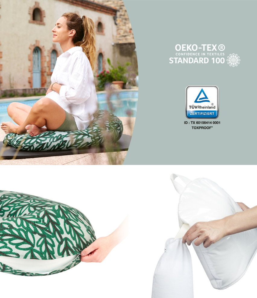 recharges microbilles polystyrènes pour coussin maternité confort