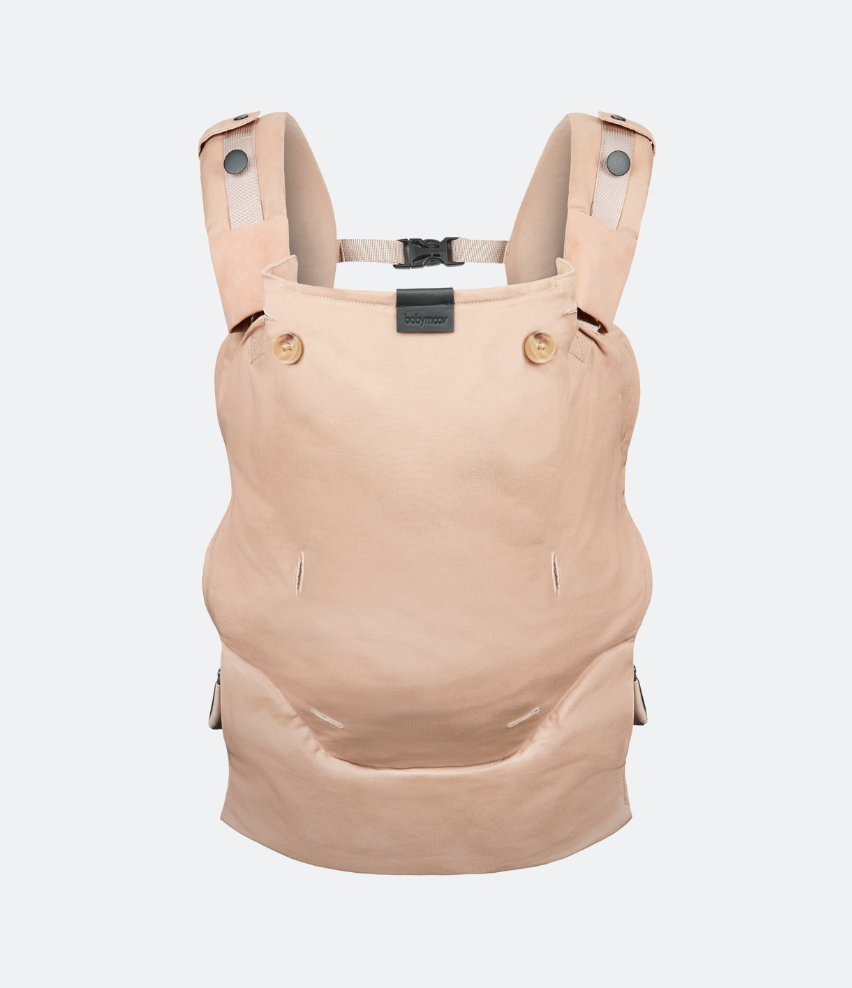 Capuche Porte bébé Physiologique beige