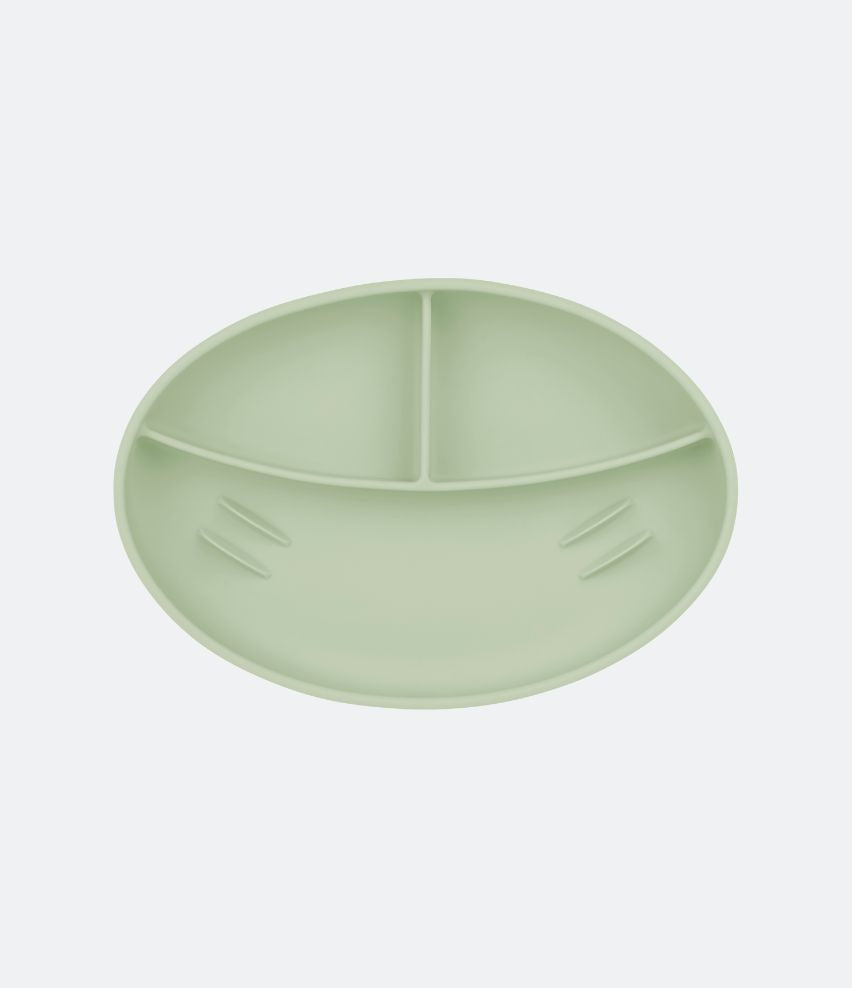 Assiette compartimentée