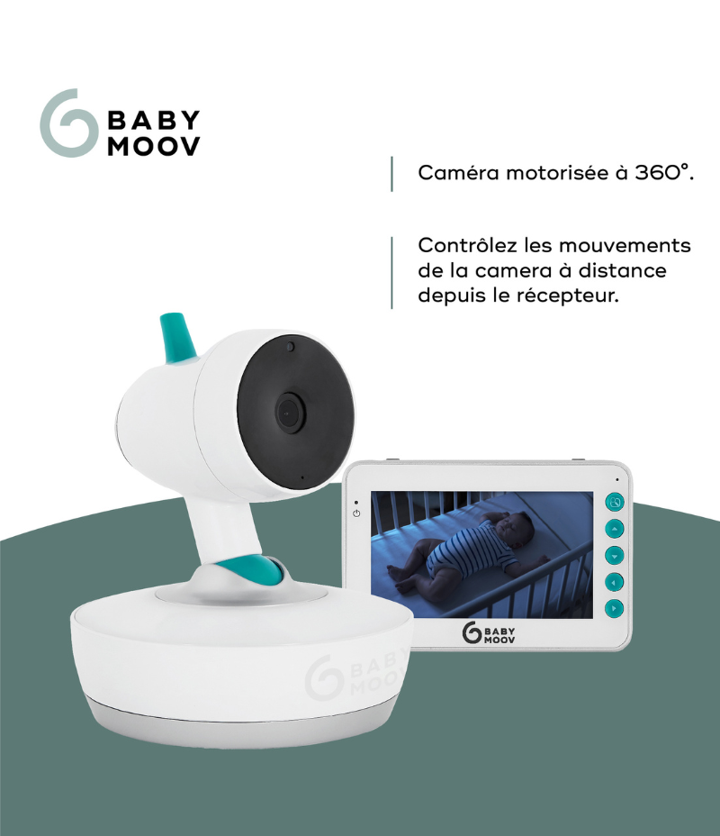 Babyphone Vidéo Reconditionné - Caméra Motorisée - YOO-Moov