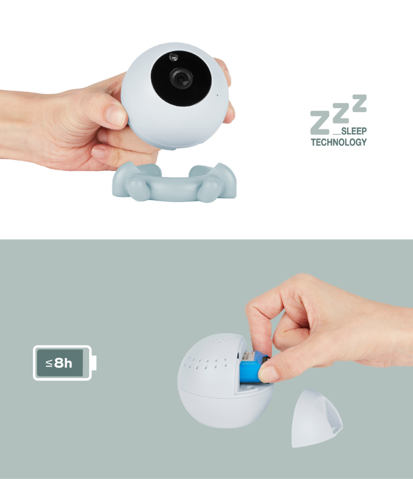 babyphone double camera