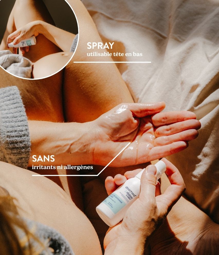 huile massage périnée