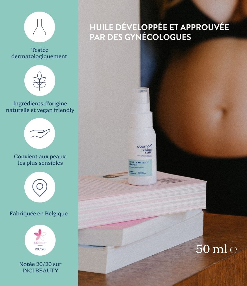 huile massage périnée