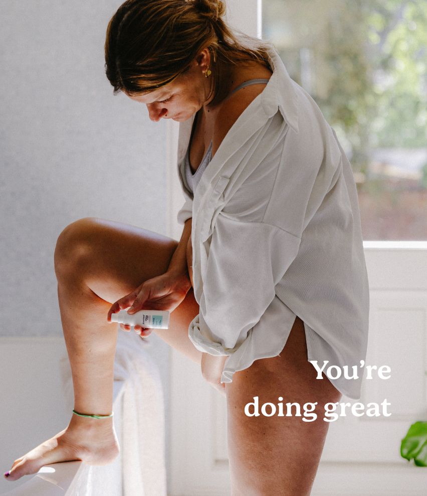 huile massage périnée