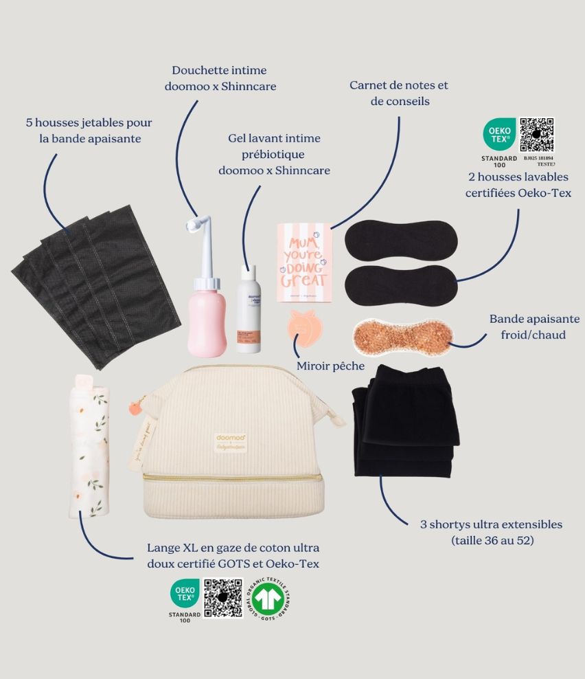 kit complet pour maternité post partum post accouchement