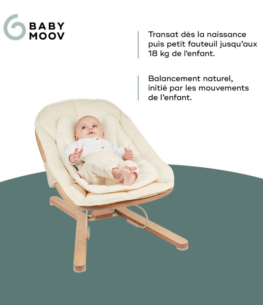 transat bébé bois