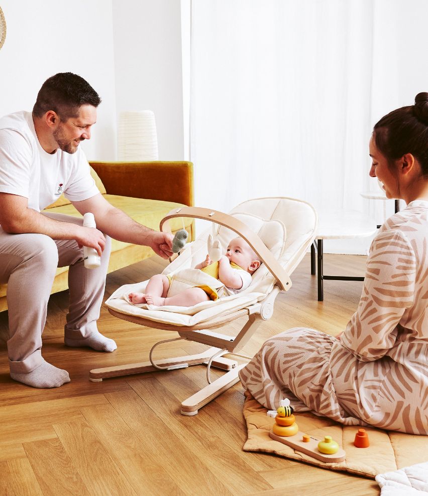 transat bébé bois