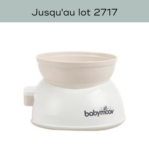 Unité de chauffe Nutribaby Crème