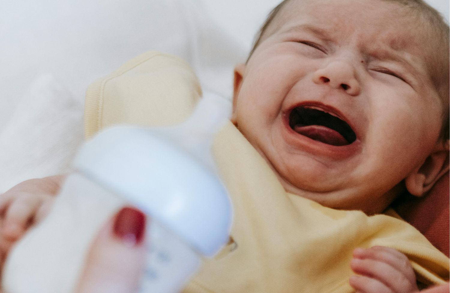 Bébé refuse le biberon