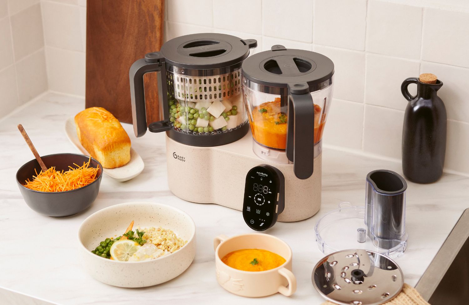 Temps de cuisson des aliments avec les Nutribaby