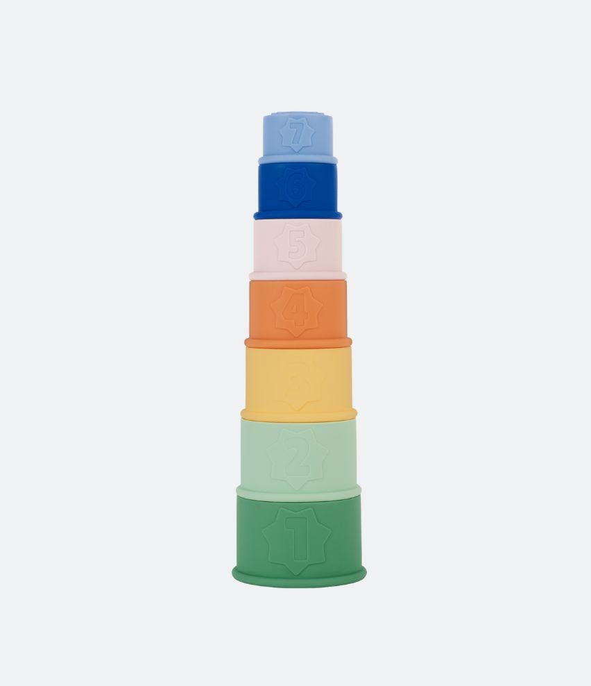 Jouets de bain empilables