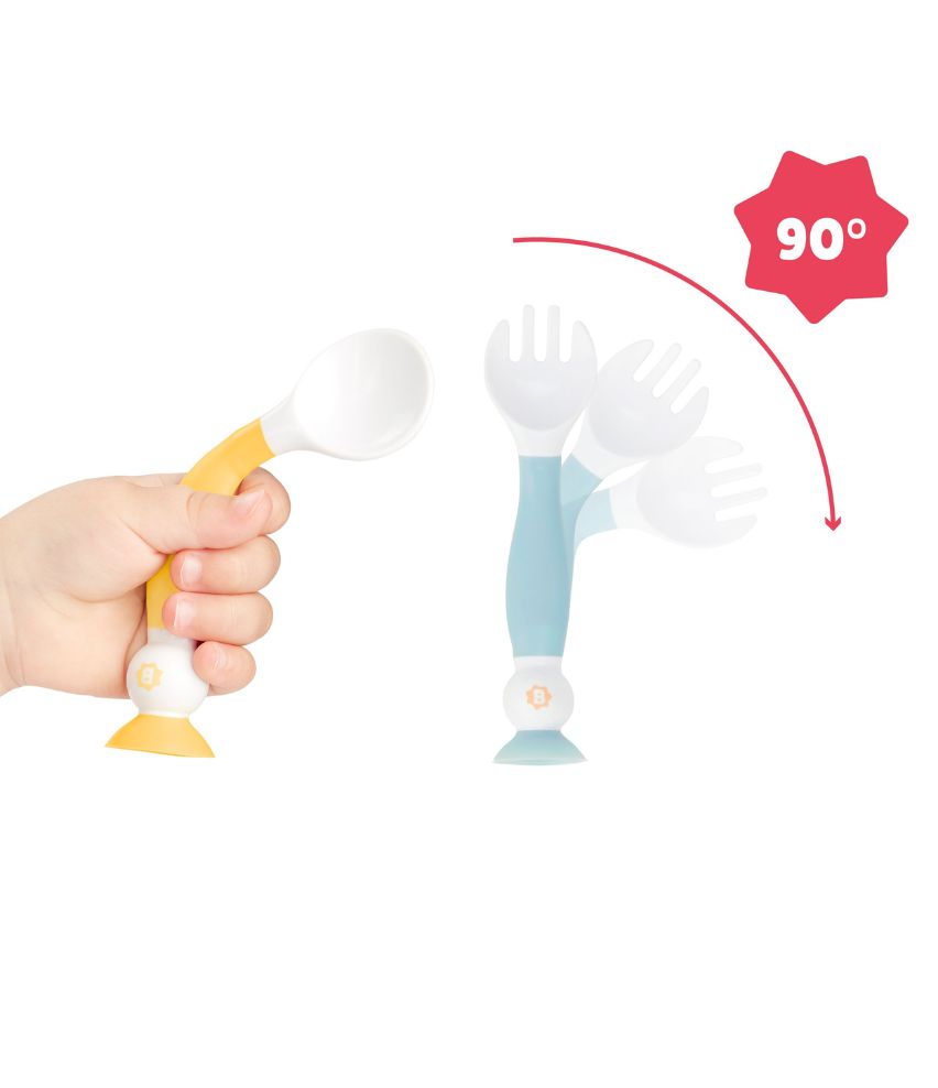 Couverts d'apprentissage flexibles - Dès 6 mois