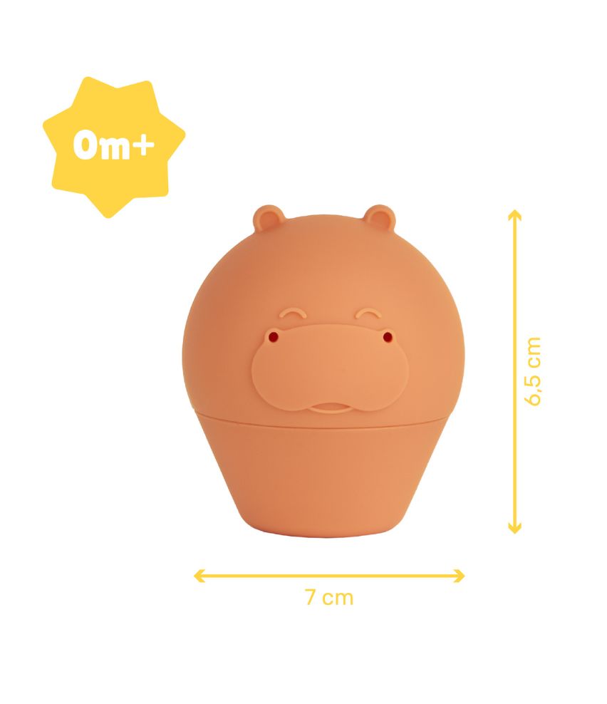 Lot de 4 aspergeurs de bain silicone