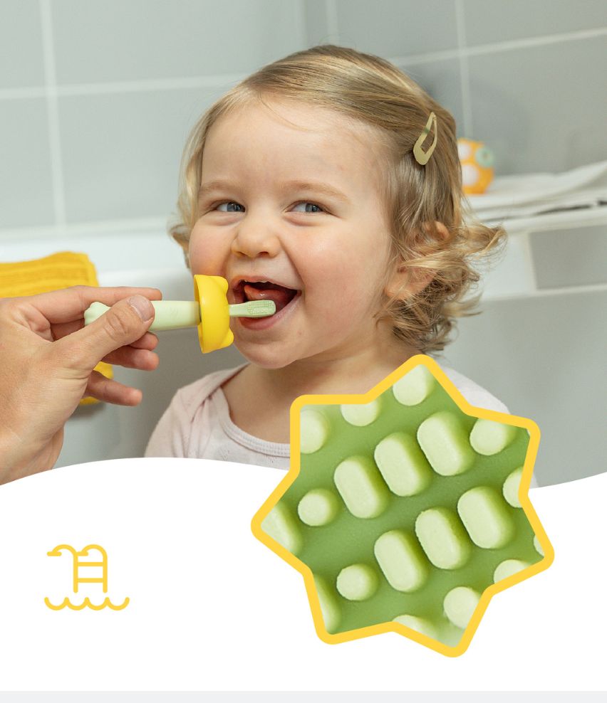 Brosse à dent évolutive en silicone