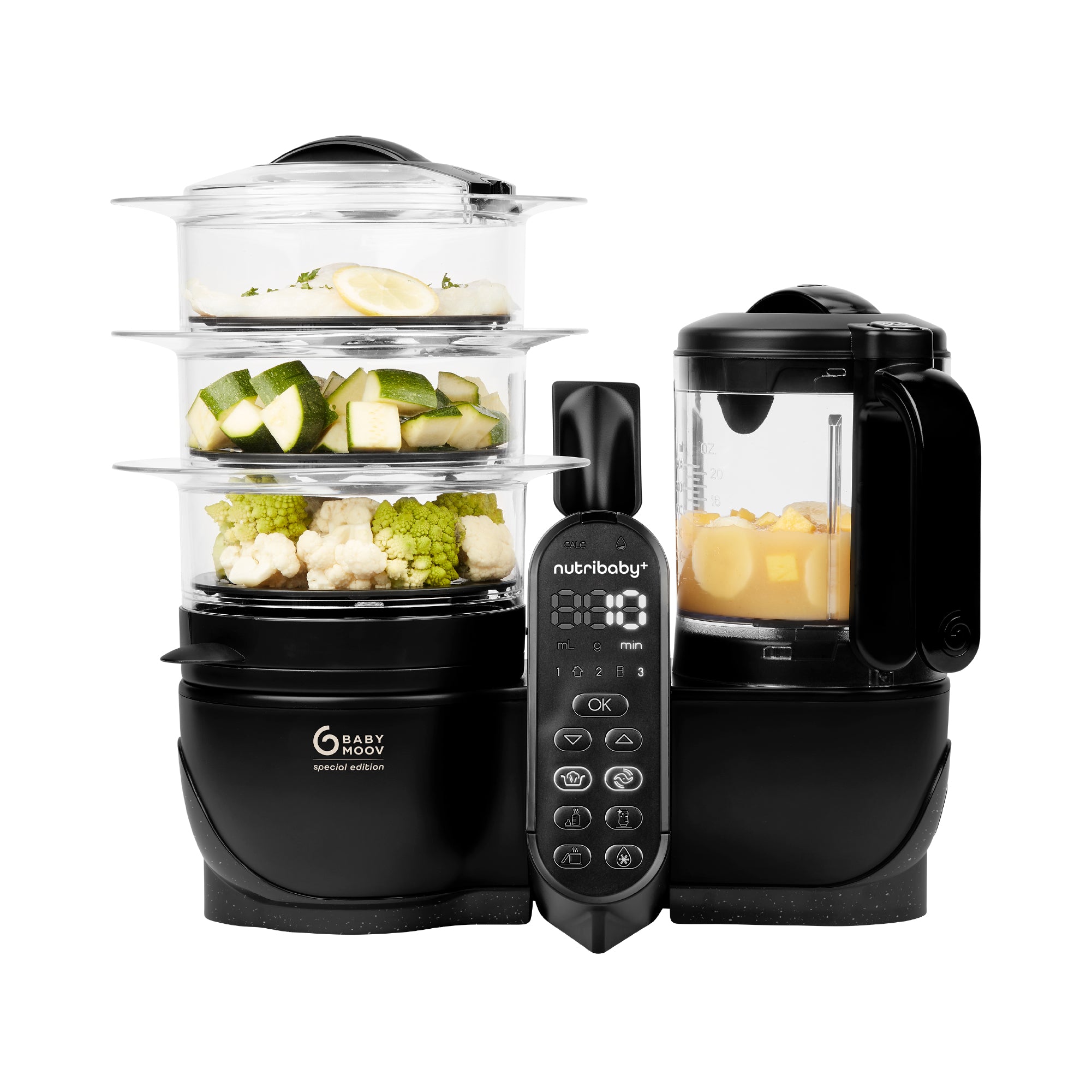 Bol de mixage Nutribaby (+) XL Mineral Black