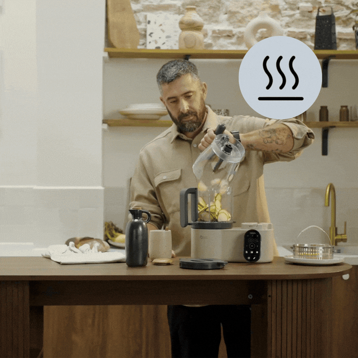 Fonction cuisson vapeur du Nutribaby Evolution