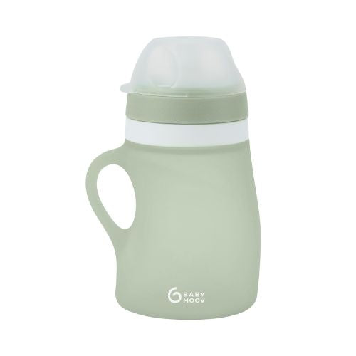 Gourde silicone green A005011