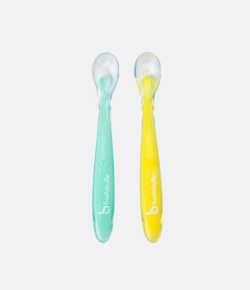 Lot de 2 cuillères bébé - Dès 4 Mois