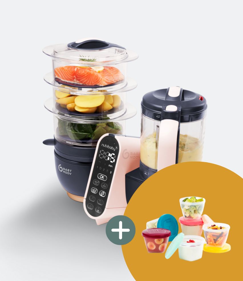 Robot culinaire multifonctions capacité XL - Nutribaby XL