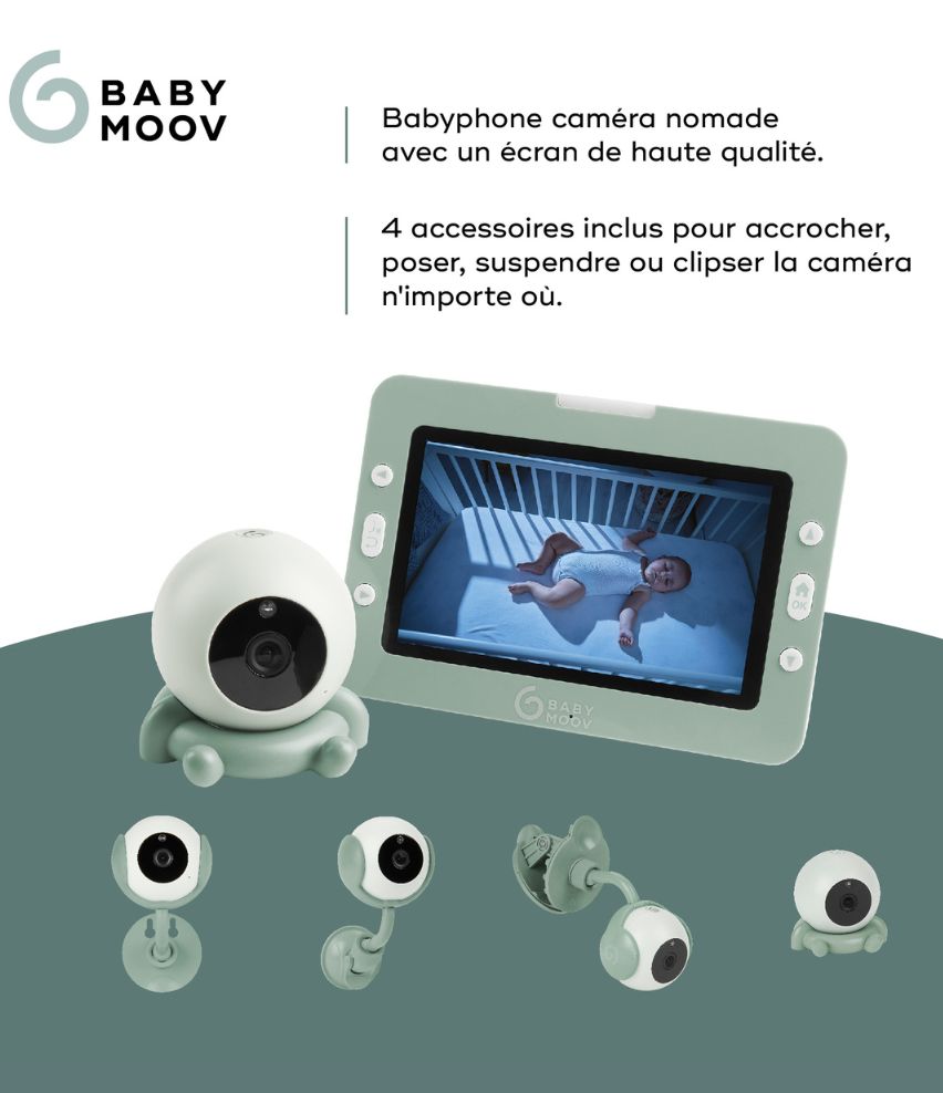 Babyphone Yoo Go+ HD + sa caméra additionnelle