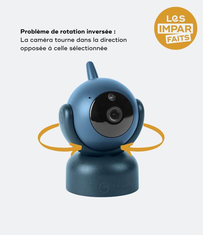 Babyphone Caméra rotatif YOO-Master(+) 5" Imparfait