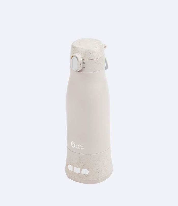 Chauffe-biberon rechargeable Moov et Feed pour les vacances avec bébé