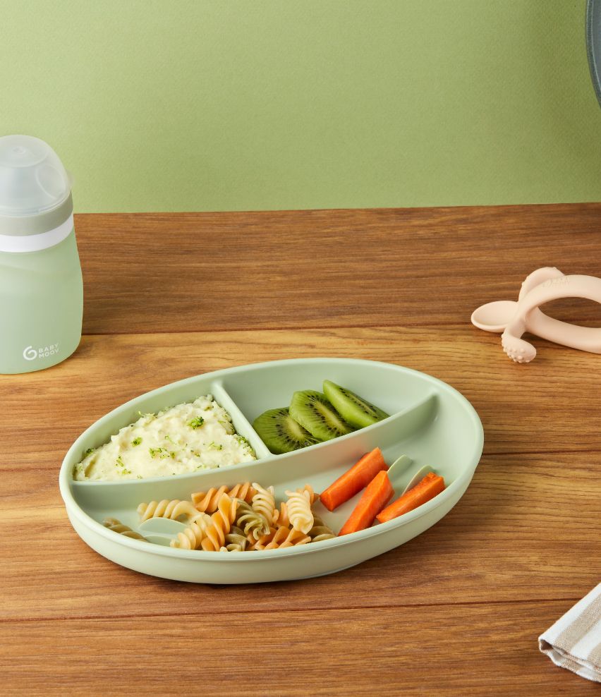 Assiette compartimentée