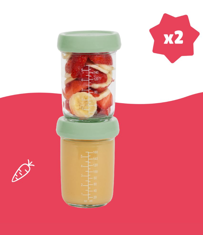 Pots Badabowls en verre pour bébé