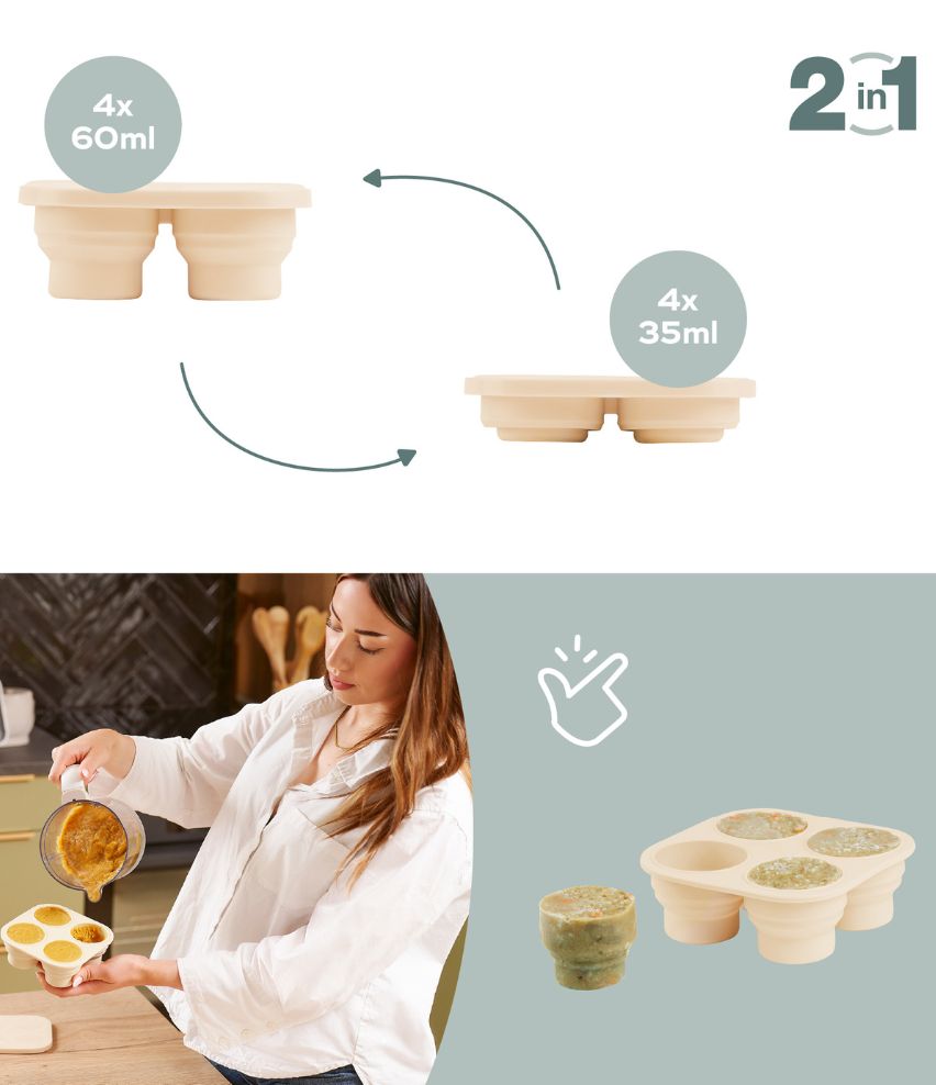 Set de contenants et grignoteuses