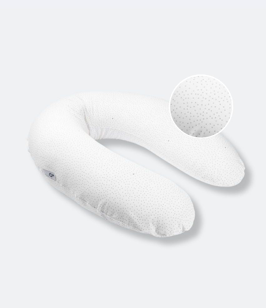 #Couleur_Coton Stretch Silver Dots