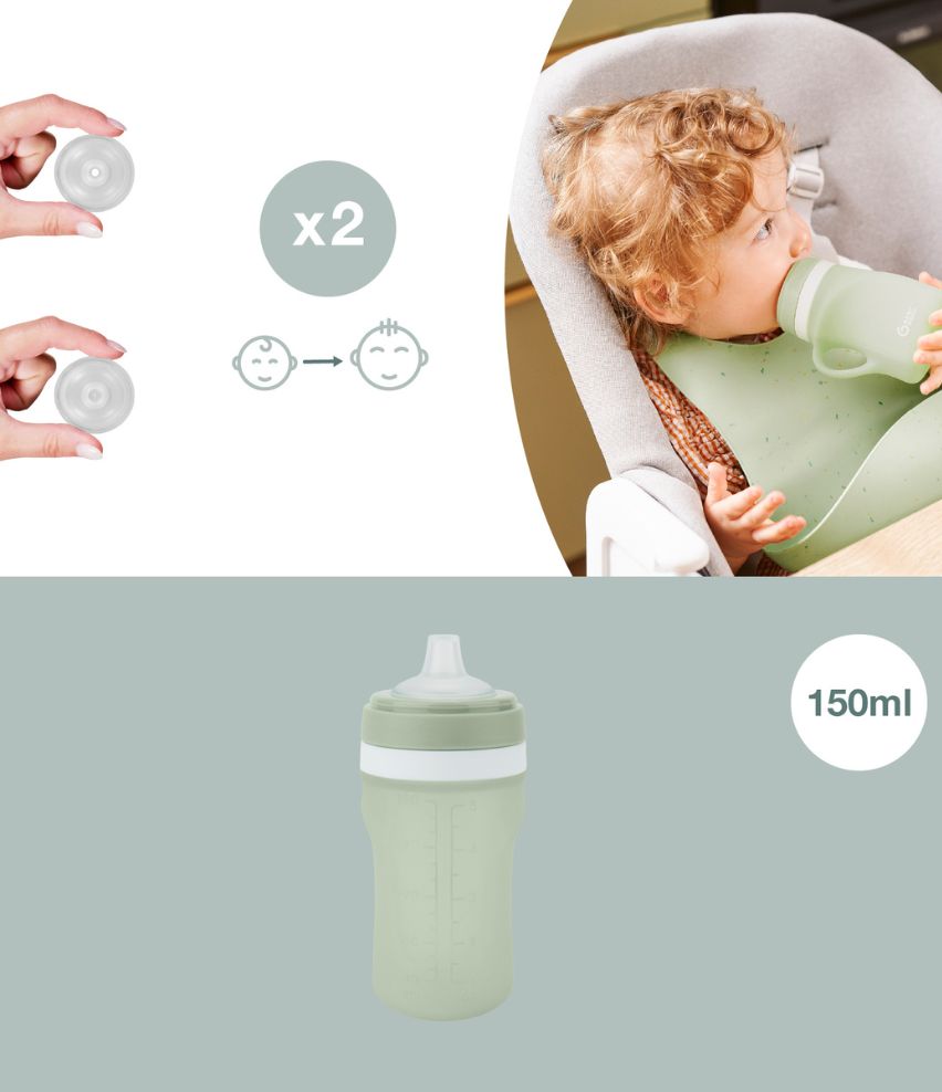 Gourde silicone ergonomique