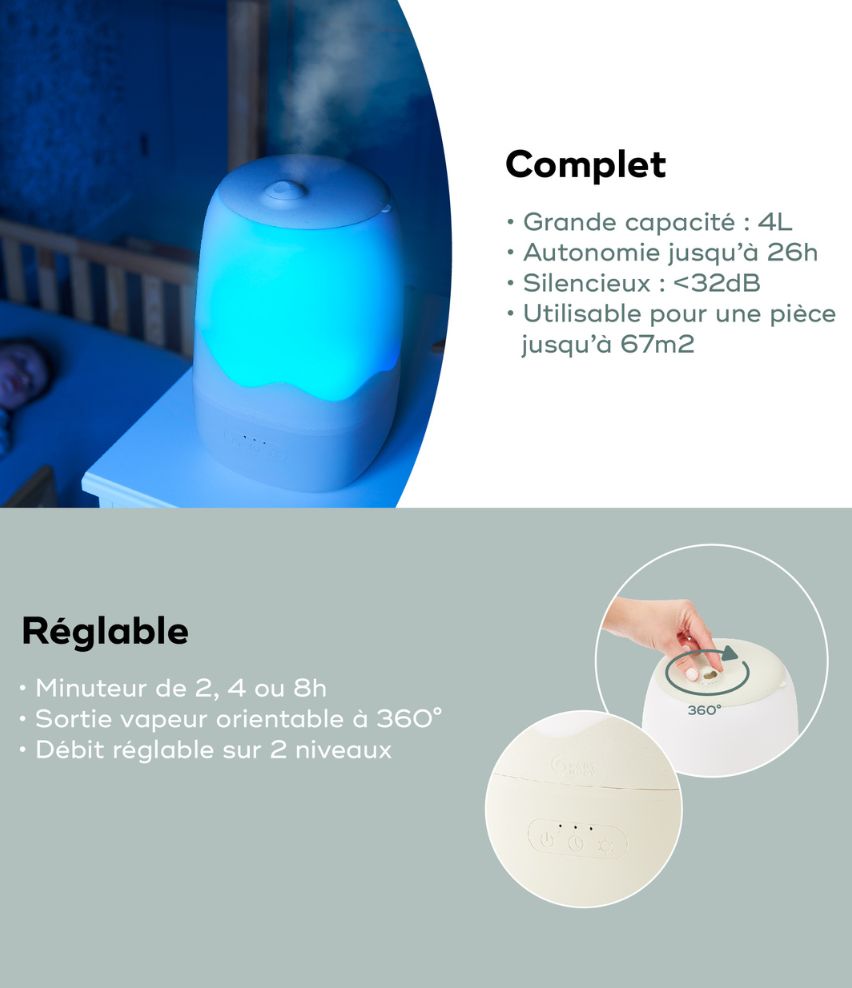 humidificateur d'air bébé