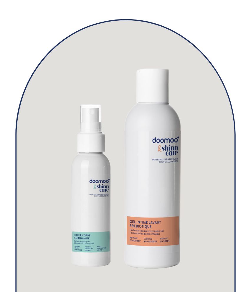 Coffret duo Huile anti-vergeture et Gel prebiotique