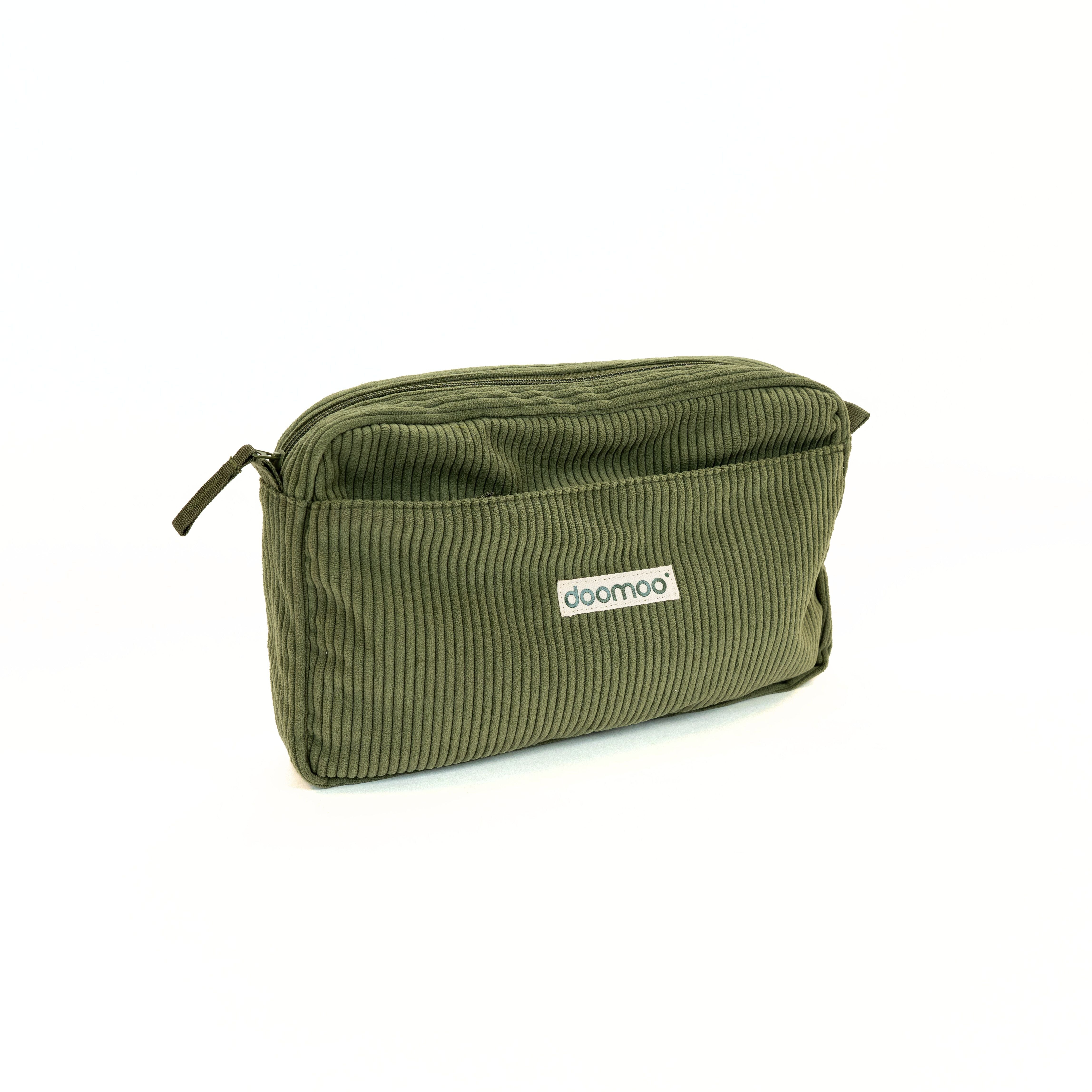 pochette amovible sac fluffy corduroy kaki FY02SAV203