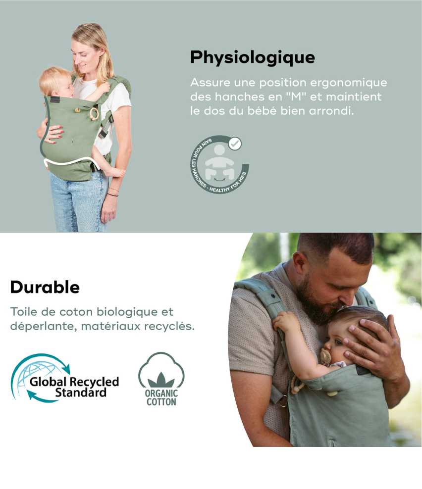 Porte bébé physiologique babymoov top pas cher