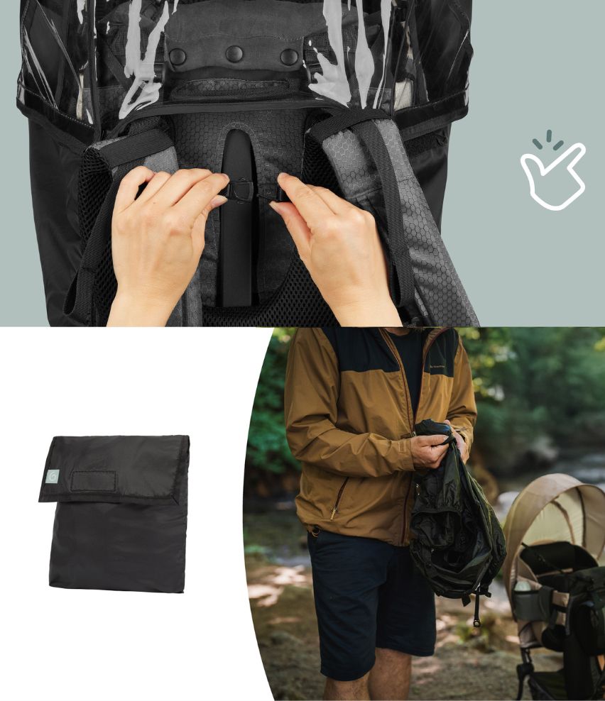Housse de pluie porte-bébé Moov & Hike