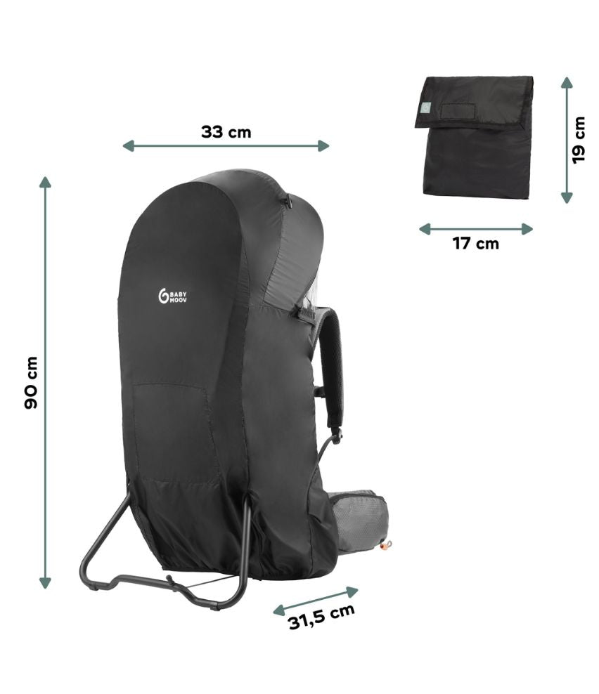 Housse de pluie porte-bébé Moov & Hike