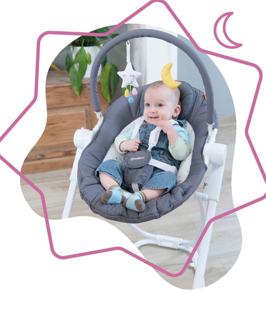 Transat bébé en hauteur Compact'Up Badabulle
