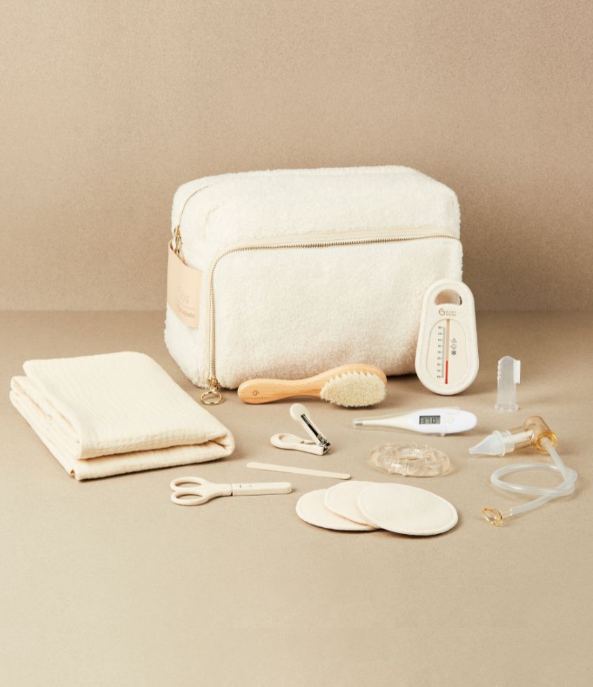 Trousse de toilette Curl White x Babyatoutprix