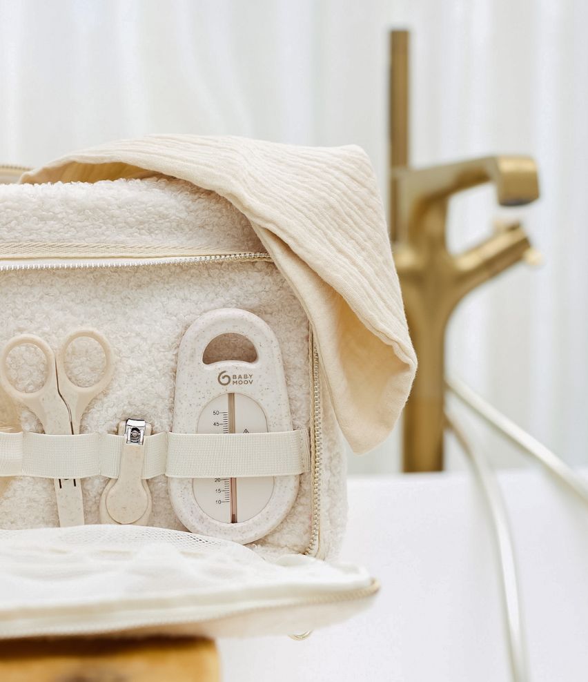 Trousse de toilette Curl White x Babyatoutprix