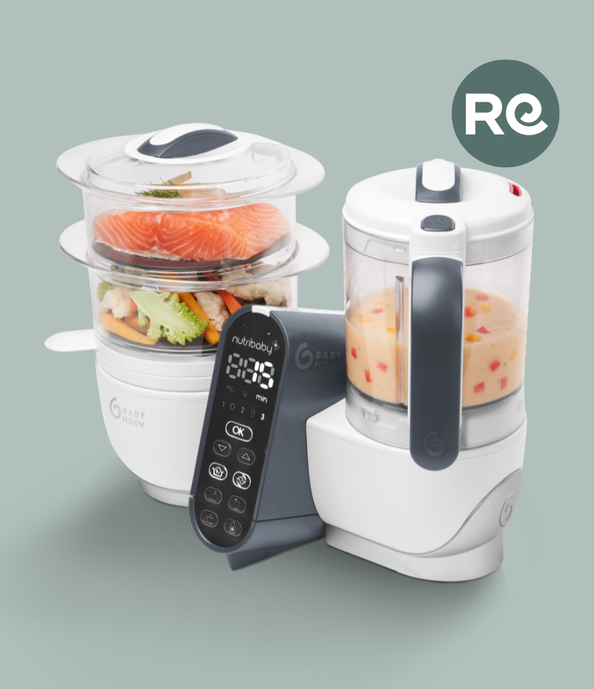 Babymoov Nutribaby 6 en 1 : Le robot culinaire complet pour des repas Babymoov Nutribaby 6 en 1 : Le robot culinaire complet pour des repas